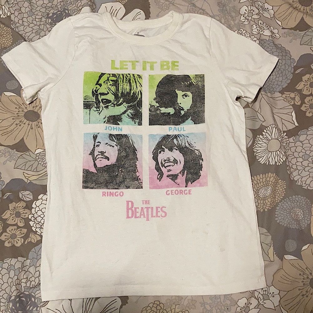 Vintage Beatles graphic t-shirt